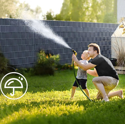 Taśma Ogrodzeniowa Antracyt 19 cm x 35 m