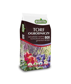 Torf Ogrodniczy Kwaśny pH 3,5 - 4,5 80 L Biovita 