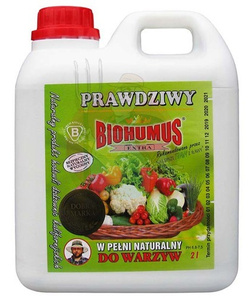 BIOHUMUS EXTRA DO WARZYW 2L