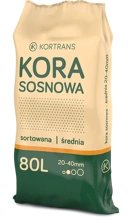 Kora sosnowa średnia 80 L