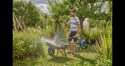 Wąż tekstylny Liano Xtreme 15 m – zestaw z workiem do przechowywania