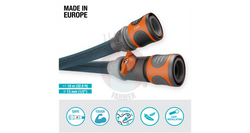 Wąż tekstylny Liano 10 m z adapterem do kranów wewnętrznych – zestaw