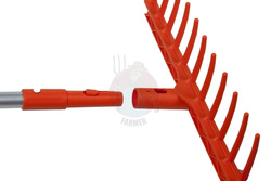 Grabie uniwersalne plastikowe KLIK 12-zębne n/o