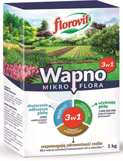 Florovit wapno 3 w 1 Mikroflora 1 kg