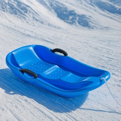 Sanki plastikowe dziecięce niebieskie