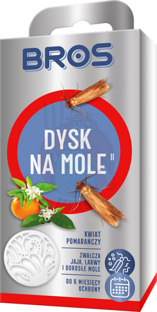 DYSK NA MOLE KWIAT POMARAŃCZY 1szt.