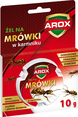 Żel na mrówki w karmniku Arox