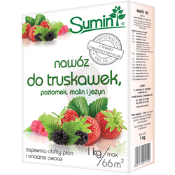 Nawóz do truskawek, poziomek, malin i jeżyn 1 kg Sumin