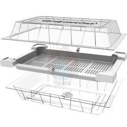 Kiełkownica Zielona Czuprynka z nasionami rzodkiewki (745748)