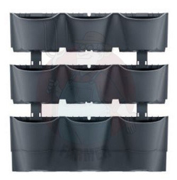 Ogród wertykalny Cascade Wall antracyt