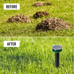 Solarny odstraszacz kretów - okrągły (730710)