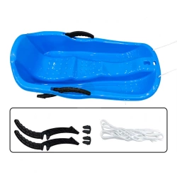 Sanki plastikowe dziecięce niebieskie