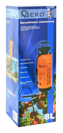 Opryskiwacz ciśnieniowy 8 L Orange