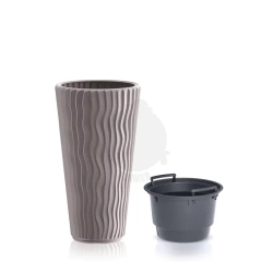 Donica Sandy Slim szara kamienna DPSP300-405U Prosperplast