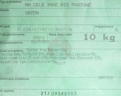 Mieszanka traw Gazon 10 kg