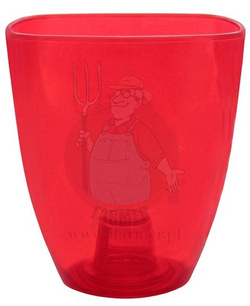 OSŁONKA DO STORCZYKÓW 15 TRANSPARENTNA CZERWONA