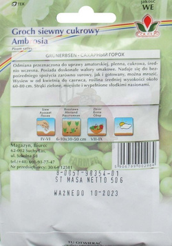 GROCH SIEWNY CUKROWY AMBROZJA 50g