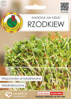 Nasiona na kiełki rzodkiew 20 g PNOS