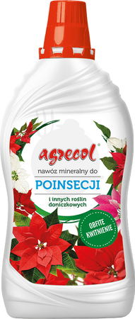 Nawóz mineralny do poinsecji i innych roślin doniczkowych 500 ml Agrecol