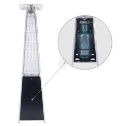 Parasol grzewczy gazowy, promiennik, ogrzewacz 13 kW