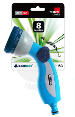 ZRASZACZ PISTOLETOWY 8 FUNKCYJNY MIX