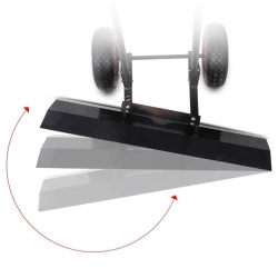 Zgarniacz do śniegu, pług, łopata na kółkach 75 cm