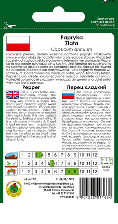 Papryka Zlata 0,5 g PNOS