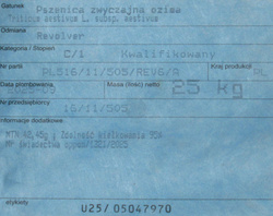 Pszenica ozima Revolver