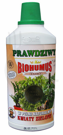 Biohumus Extra Kwiaty Zielone 500 ml