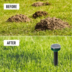 Solarny odstraszacz kretów - okrągły (730710)