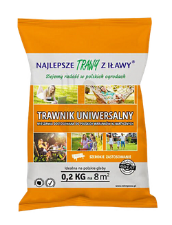 Mieszanka traw Trawnik Uniwersalny 0,2 kg