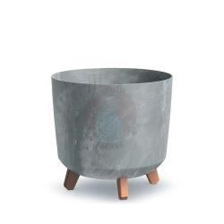 Doniczka Gracia Tubus Beton Effect - beton