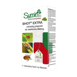 Shot Extra do zwalczania kleszczy 100 ml