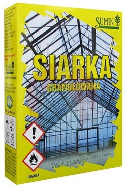 Siarka granulowana 0,5 kg Sumin