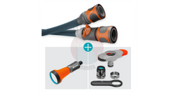 Wąż tekstylny Liano 10 m z adapterem do kranów wewnętrznych – zestaw