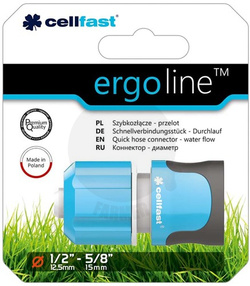 SZYBKOZŁĄCZE PRZELOT ERGO 1/2"