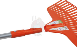 Grabie plastikowe KLIK 460 mm n/o