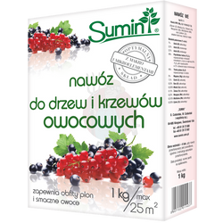 Nawóz do drzew i krzewów owocowych 1 kg Sumin