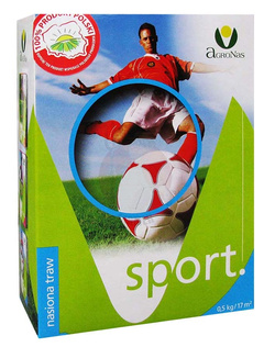 Mieszanka traw Sport nasiona 0,5 kg Agronas