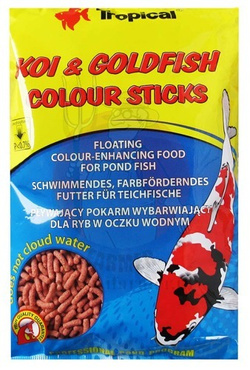 POKARM DLA RYB KOI & GOLDFISH COLOUR STICKS 1L (90g)