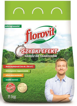 Florovit nawóz do trawników SZYBKI EFEKT 5kg