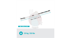 Nożyce akumulatorowe teleskopowe do gałęzi HighCut 250/18V P4A – zestaw