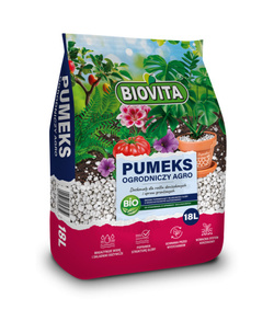 Pumeks Ogrodniczy Agro 0-10 mm 18 L Biovita