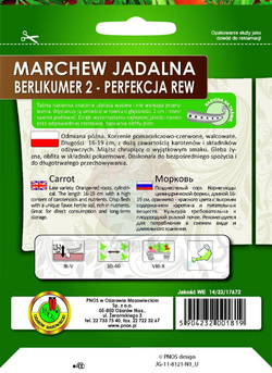 Marchew jadalna Berlikumer 2 - Perfekcja 6 m
