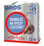 Granulat na myszy i szczury 2,5 kg BROS