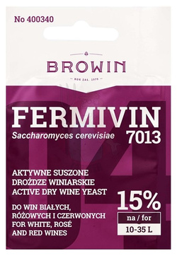 DROŻDŻE WINIARSKIE SUSZONE FERMIVIN 7013