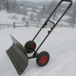 Zgarniacz do śniegu, pług, łopata na kółkach 75 cm