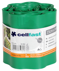 OBRZEŻE OGRODOWE 15x9 ZIELONE