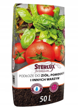 Podłoże do ziół, pomidorów i innych warzyw Sterlux Premium 50 L Hollas