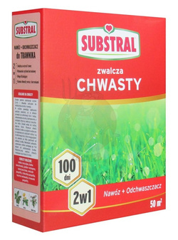 Substral Fertilizer 100 days 2 in 1 kills weeds 1 kg